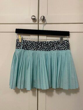 Y2K Lululemon - Pleat To Street Skirt II Tranquil Blue Ace Spot Aquamarine BNWT